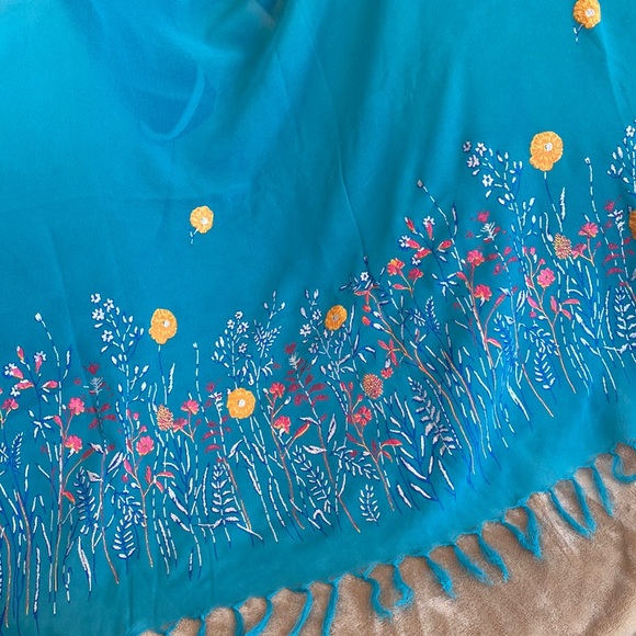 Other - Large Sarong Swimsuit Coverup Scarf